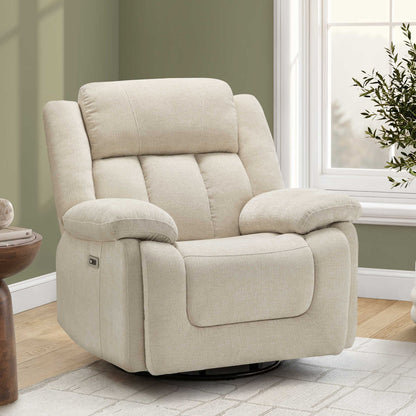 Mason - Fauteuil Inclinable Électrique - Beige