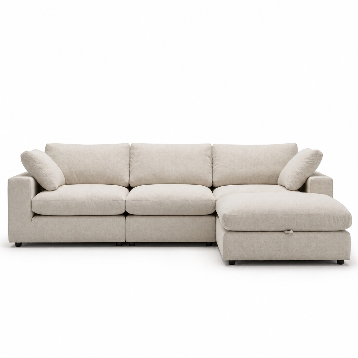 Cozy - Sofa Modulaire Sectionnel - Tissu Beige