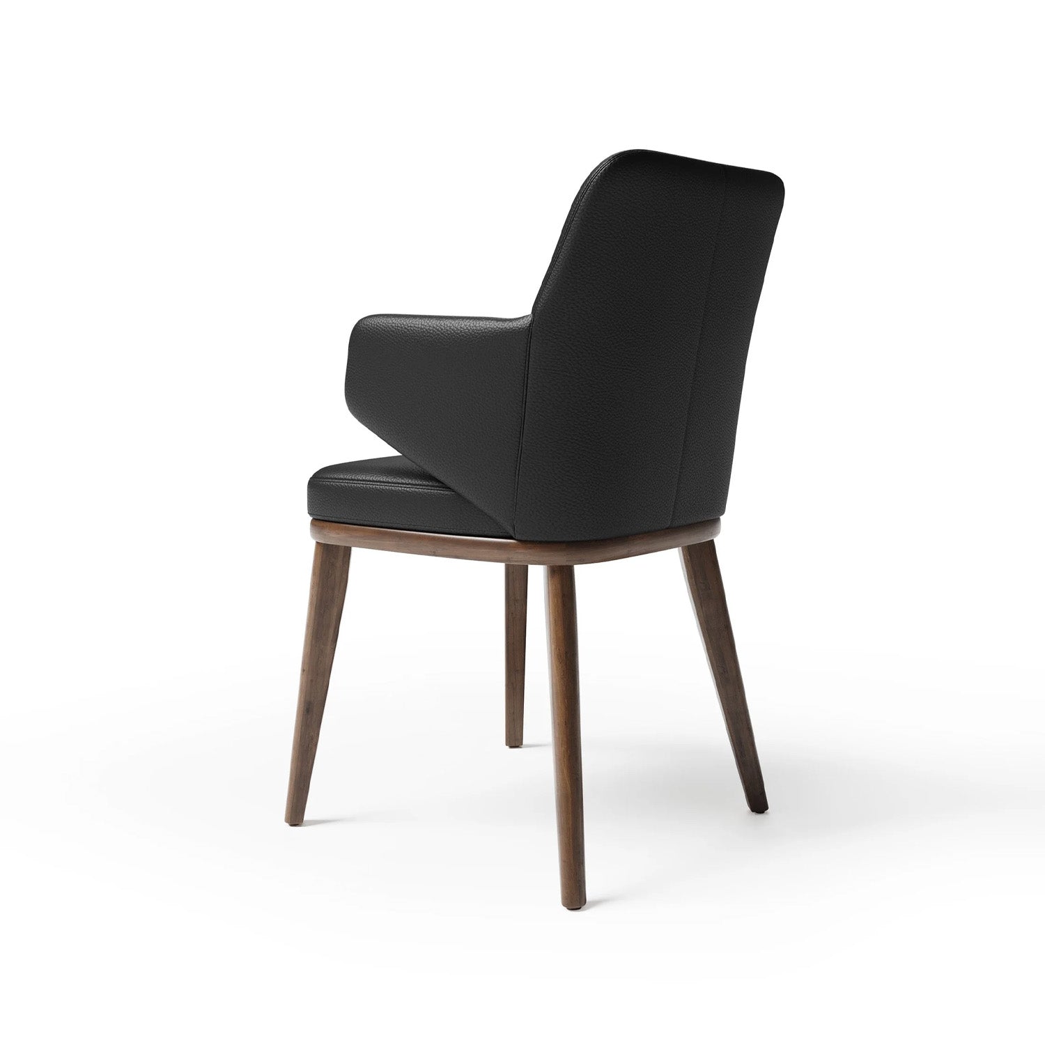 Bria - Dining Chair - Black Leather