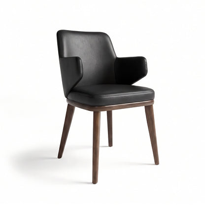 Bria - Dining Chair - Black Leather