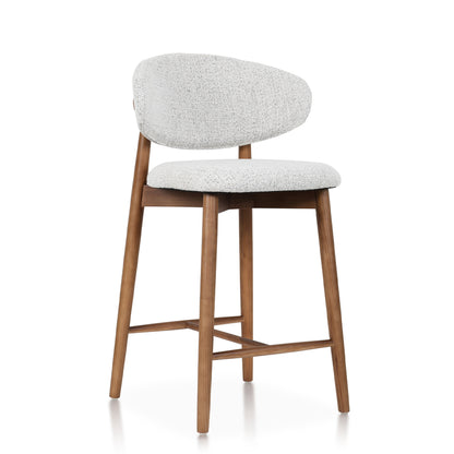 Emy - Tabouret de comptoir - Noyer Royale
