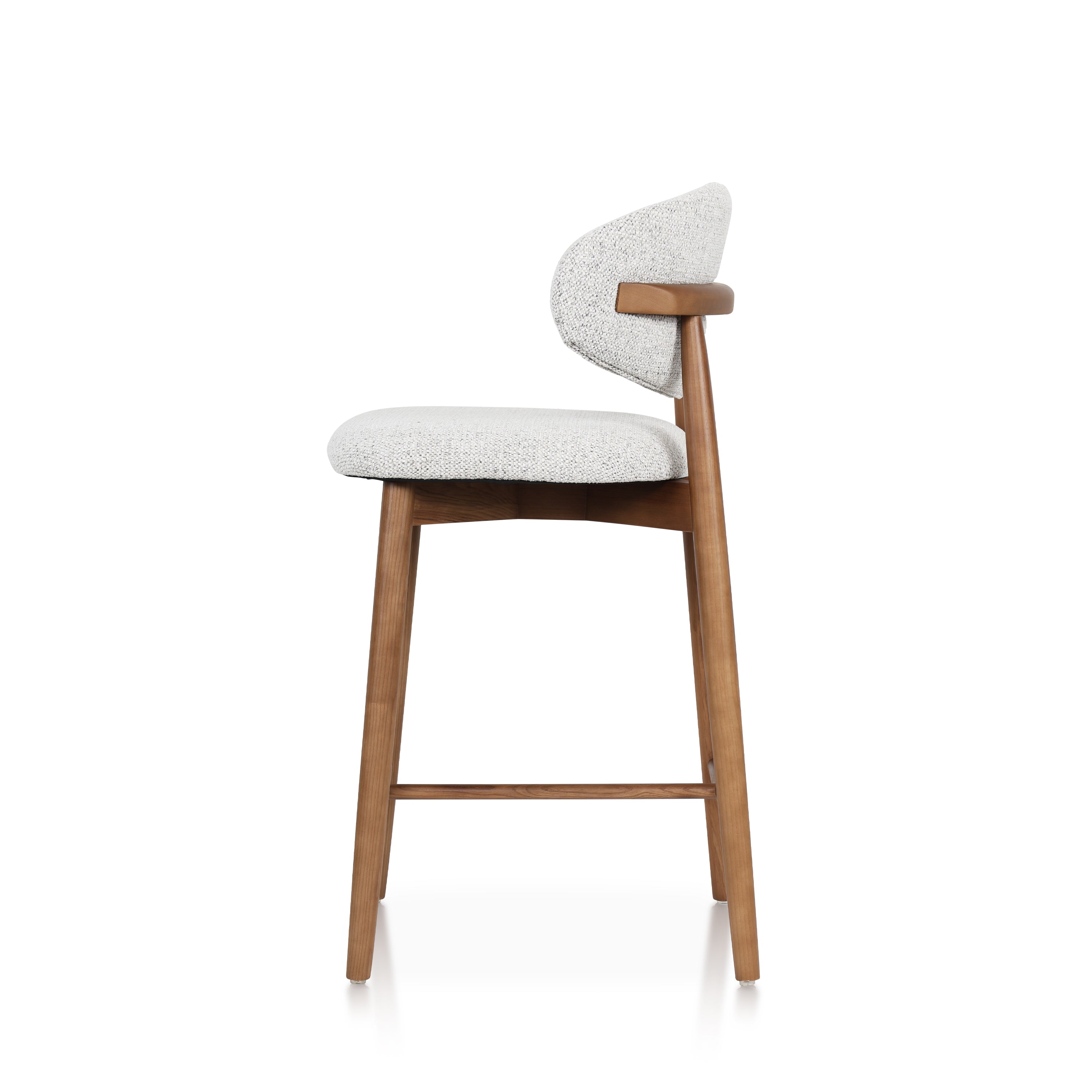 Emy - Tabouret de comptoir - Noyer Royale