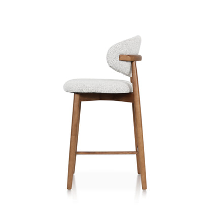Emy - Tabouret de comptoir - Noyer Royale