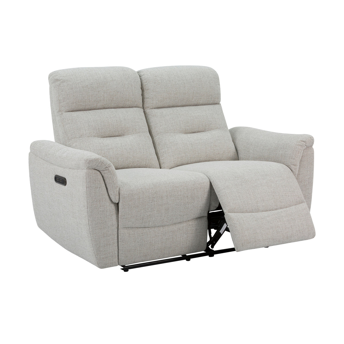 Landon - Power Reclining Loveseat - Beige Fabric