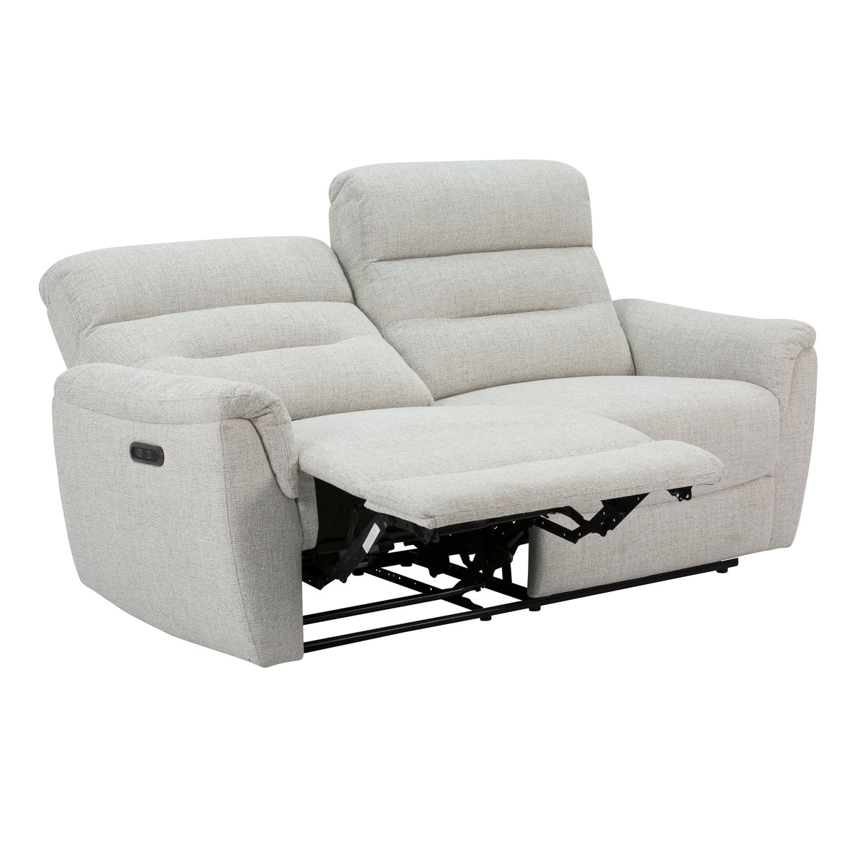 Landon - Power Reclining Sofa - Beige Fabric