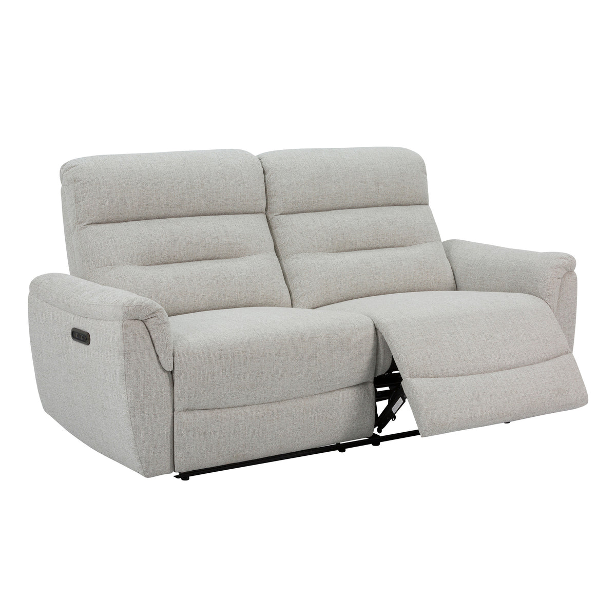 Landon - Power Reclining Sofa - Beige Fabric