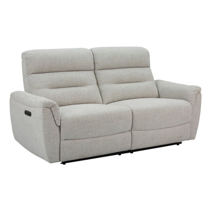 Landon - Power Reclining Sofa - Beige Fabric