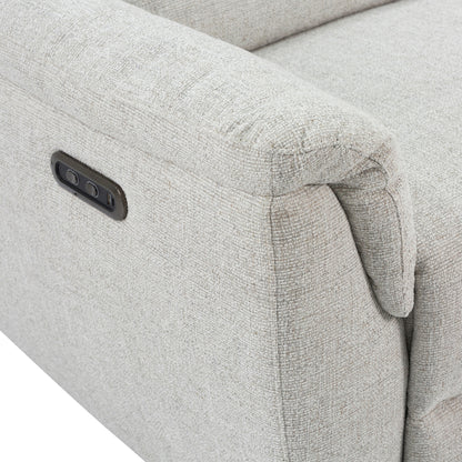Landon - Power Reclining Sofa - Beige Fabric