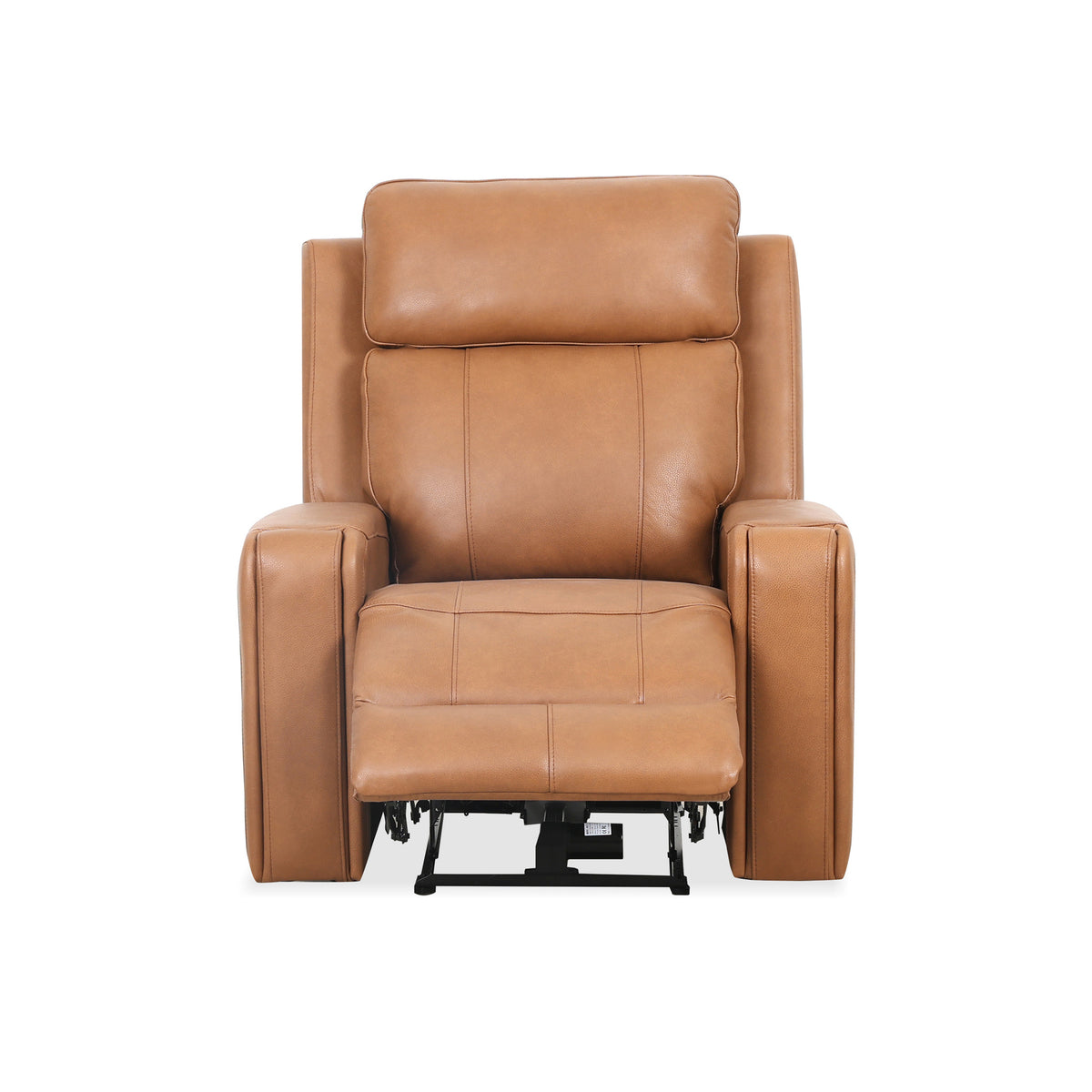 Gavin - Fauteuil inclinable motorisé - Cuir cognac