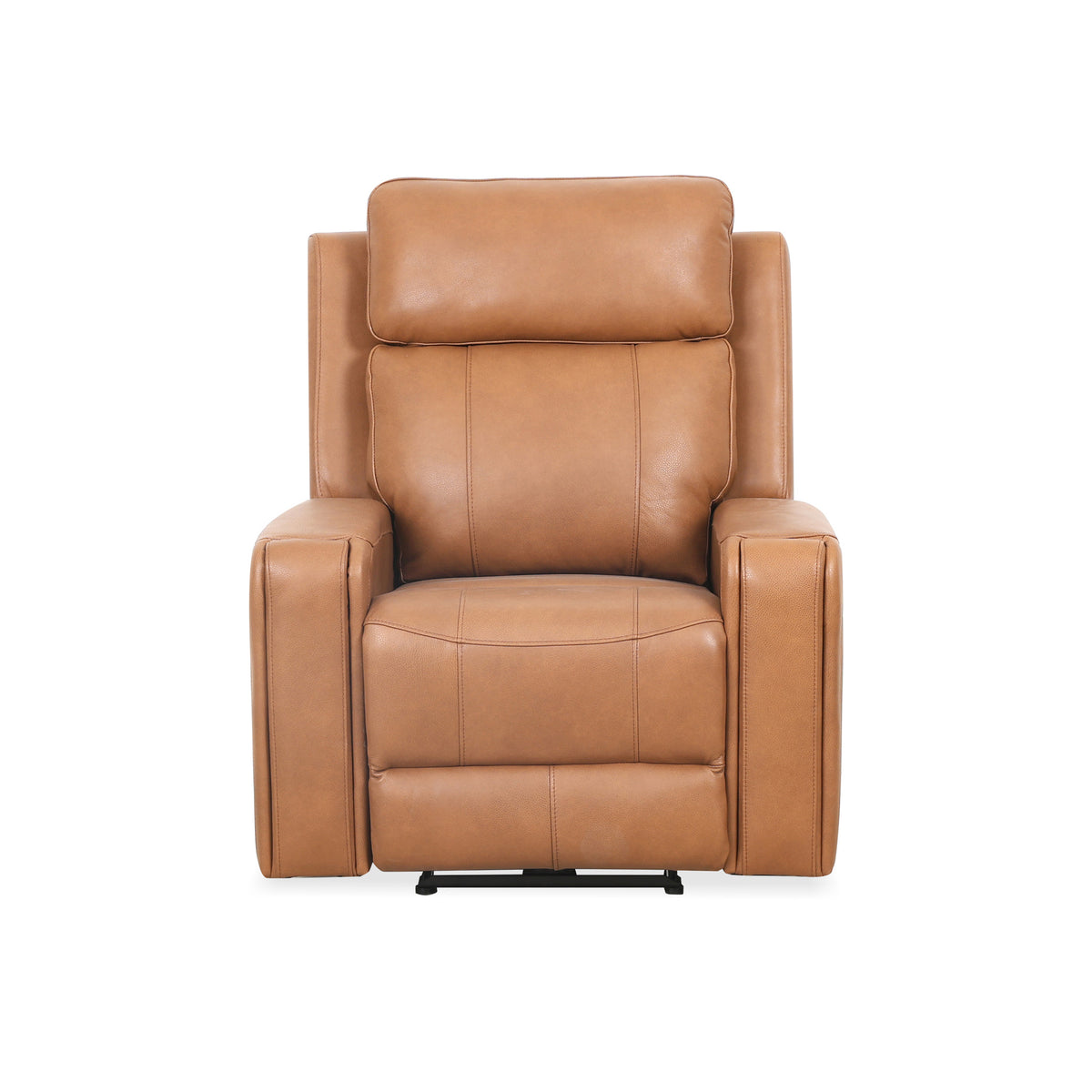 Gavin - Fauteuil inclinable motorisé - Cuir cognac
