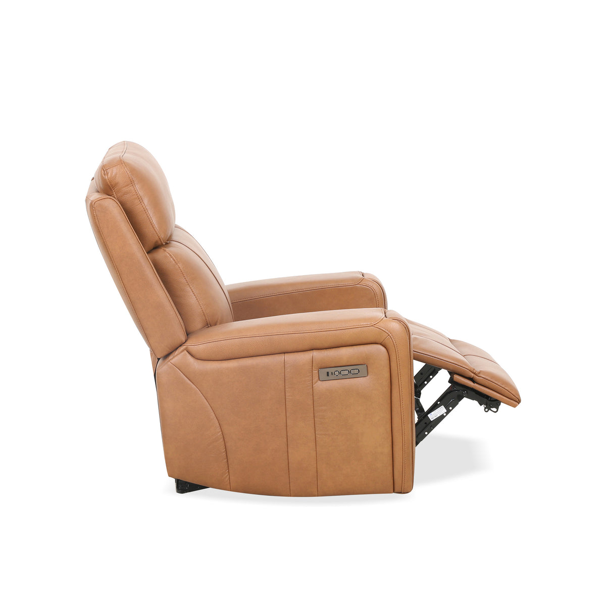 Gavin - Fauteuil inclinable motorisé - Cuir cognac