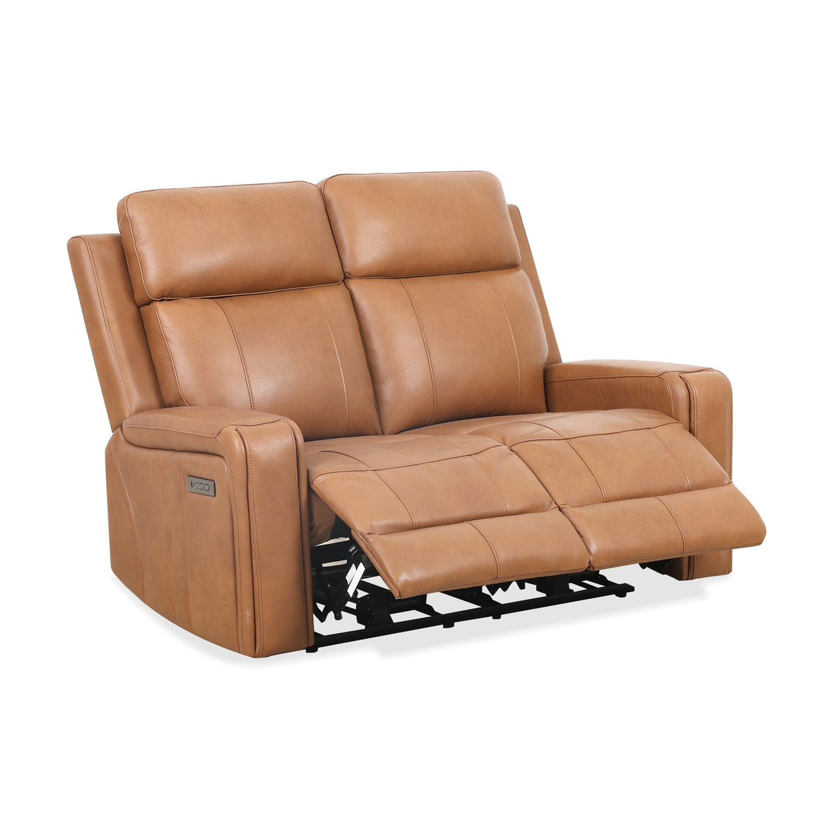 Gavin - Power Reclining Loveseat - Cognac Leather