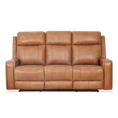 Gavin - Power Reclining Sofa - Cognac Leather