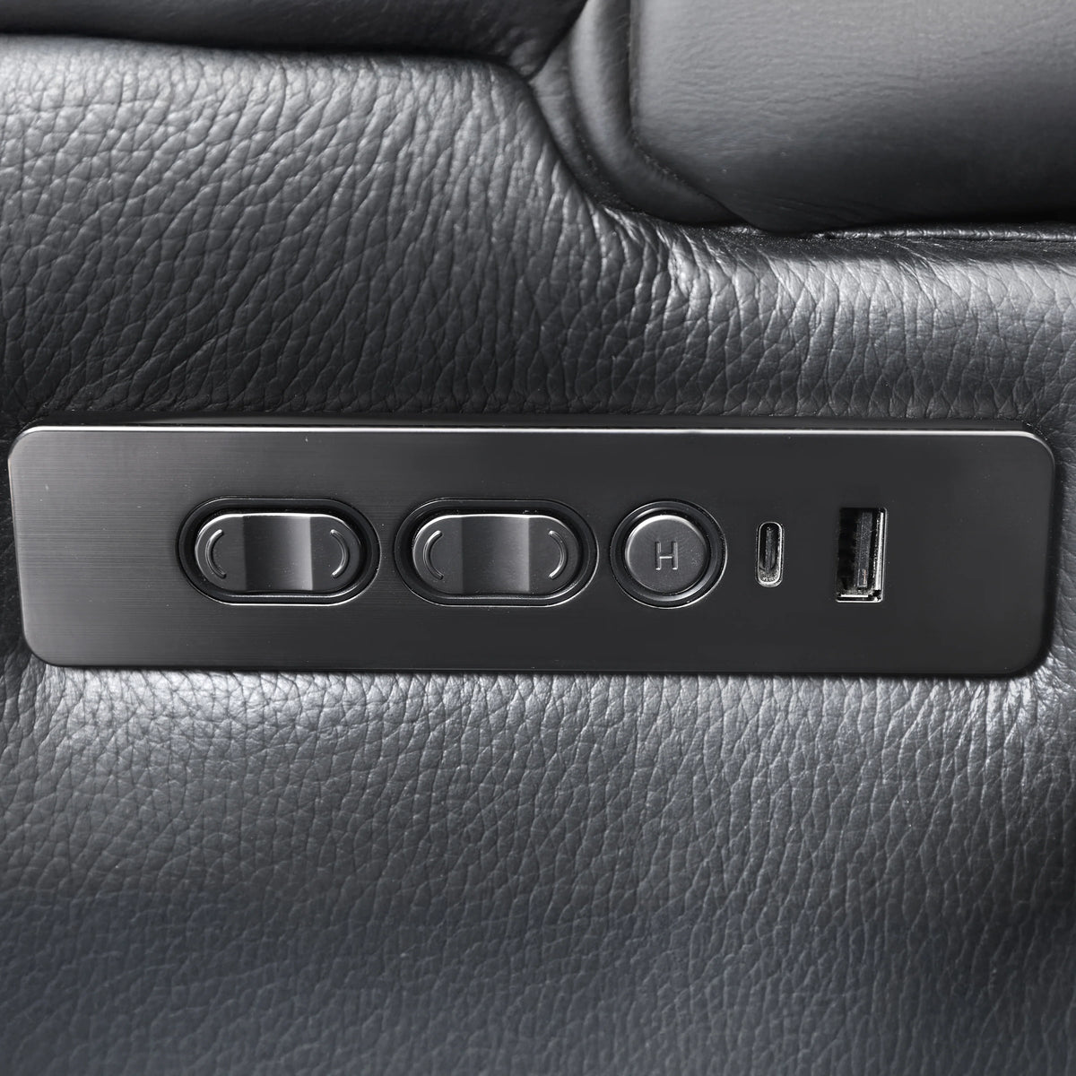 Carver - Power Reclining Sofa - Black Leather