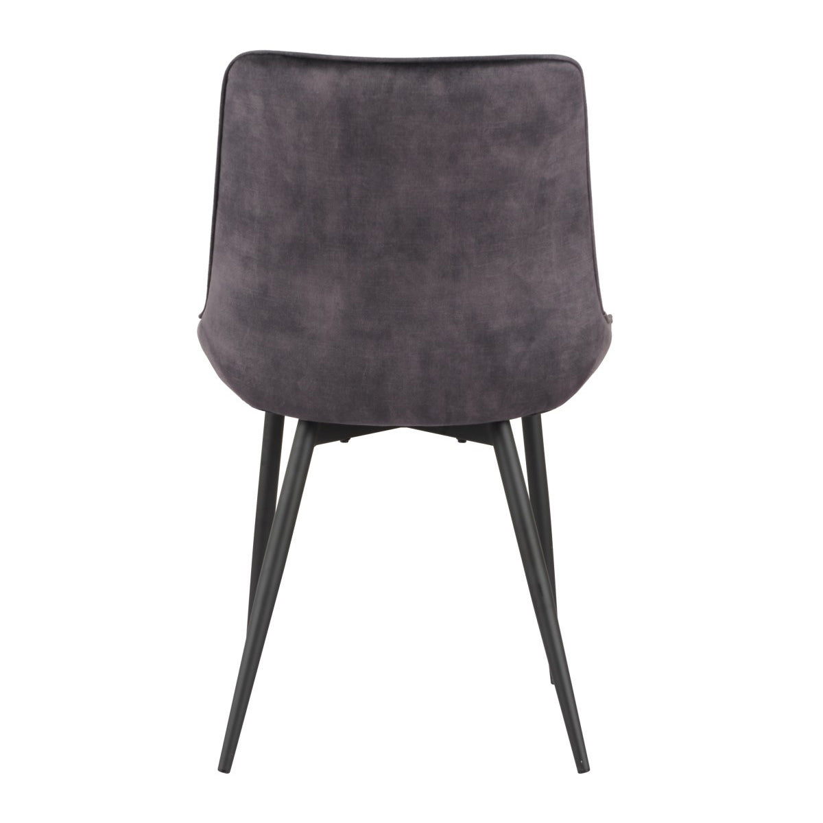 Fabian - Dining Chair - Dark Grey Velvet