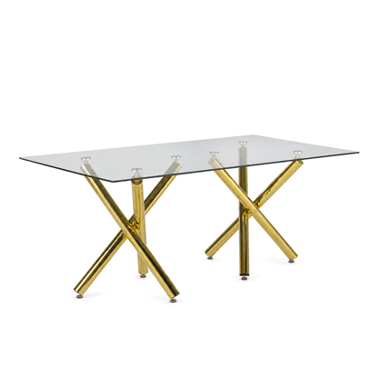 Ophélie - Table A Manger - Verre Trempé