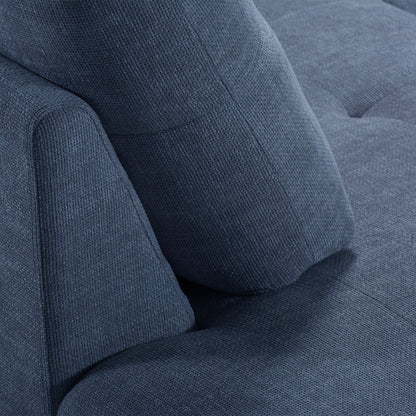 Domus - Sofa Sectionnel Gauche - Bleu
