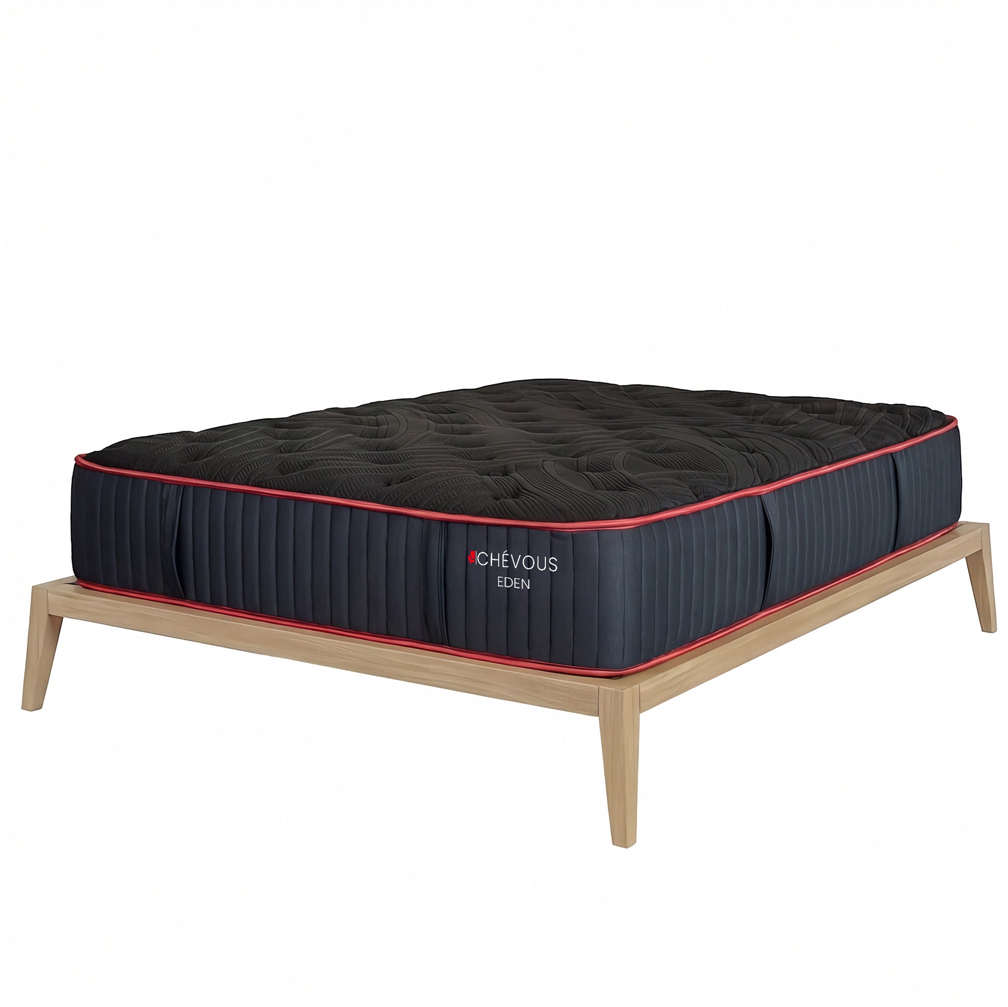 Eden - Semi-Firm Mattress with Natural Latex - 12 in