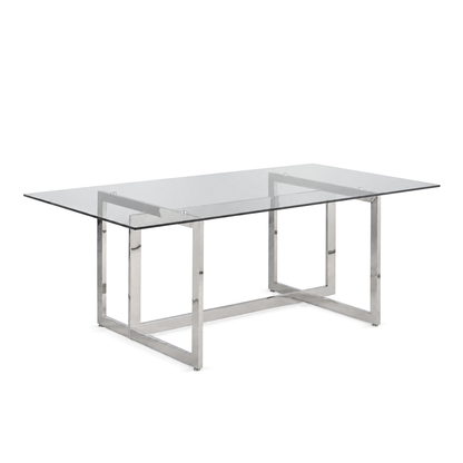 Chloé - Table A Manger - Verre Trempé