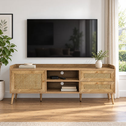 Garrett - Meuble de TV - Noyer - 72 po
