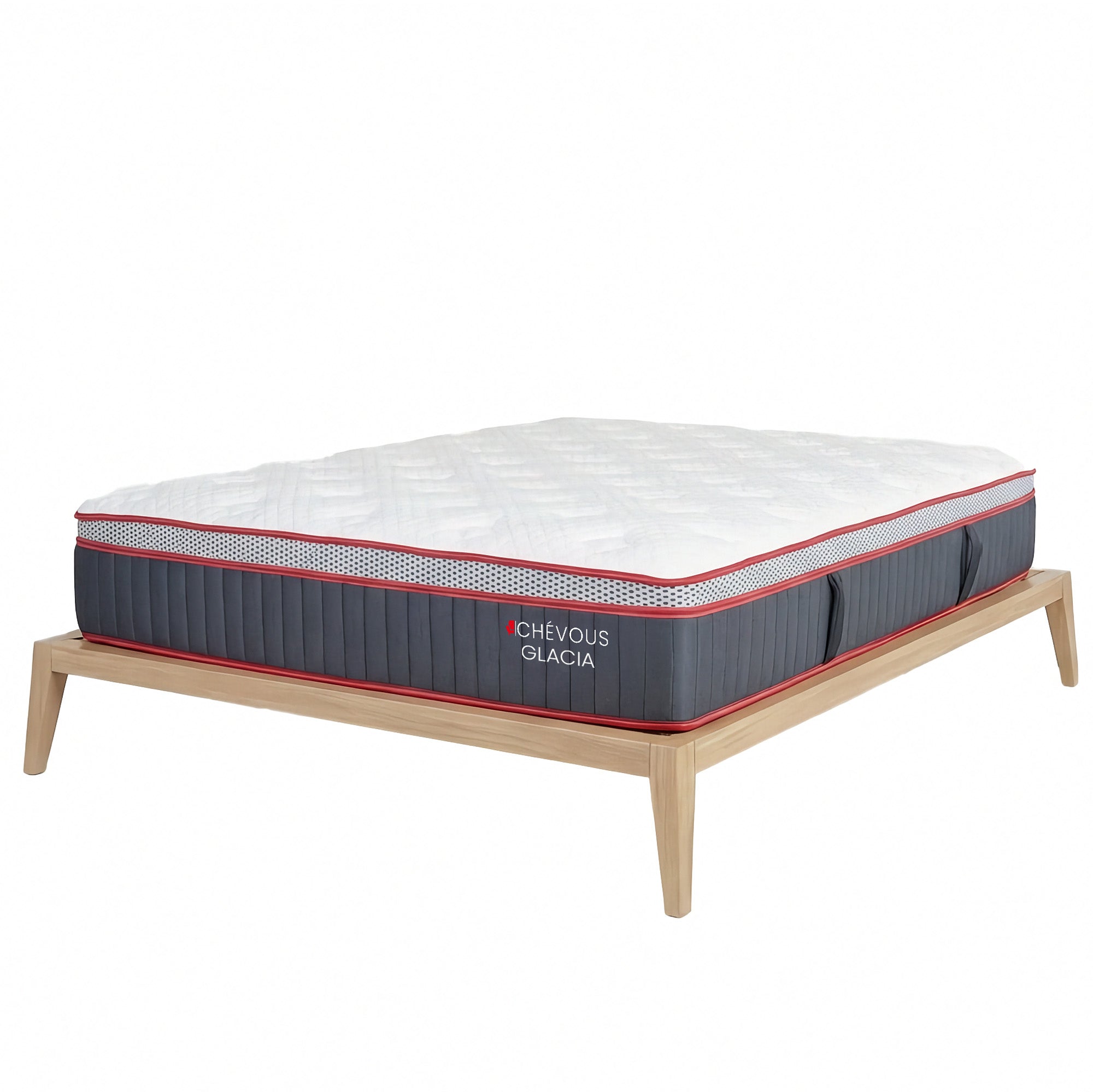 Glacia - Medium-Firm Mattress with Cooling Gel - 13.5 in