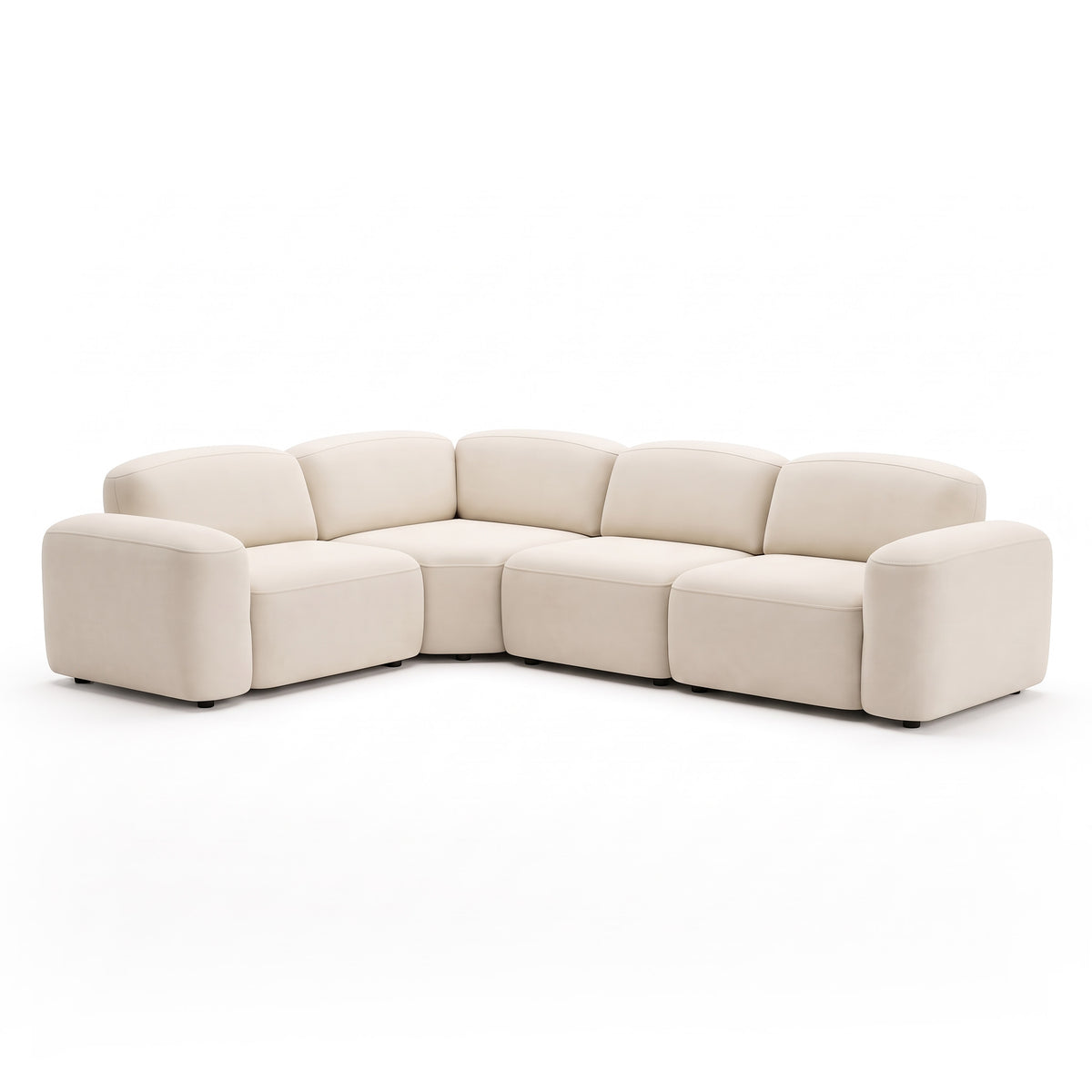 Granica - Sofa Modulaire Sectionnel - Tissu Beige