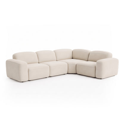 Granica - Sofa Modulaire Sectionnel - Tissu Beige