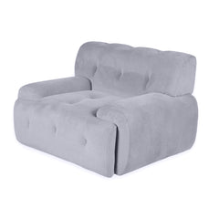 Armchair - Panda - Gray Fabric
