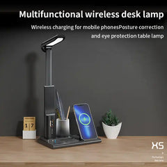 Chargeur sans fil avec lampe de Table