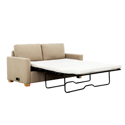 Beatrix - Sofa Lit - Tissu Beige