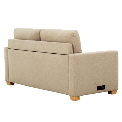 Beatrix - Sofa Lit - Tissu Beige