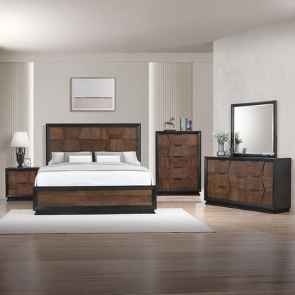 Elina - Bedroom Set - Walnut