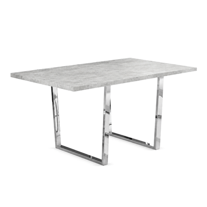 Lysandre - Table A Manger - Gris Cimenté