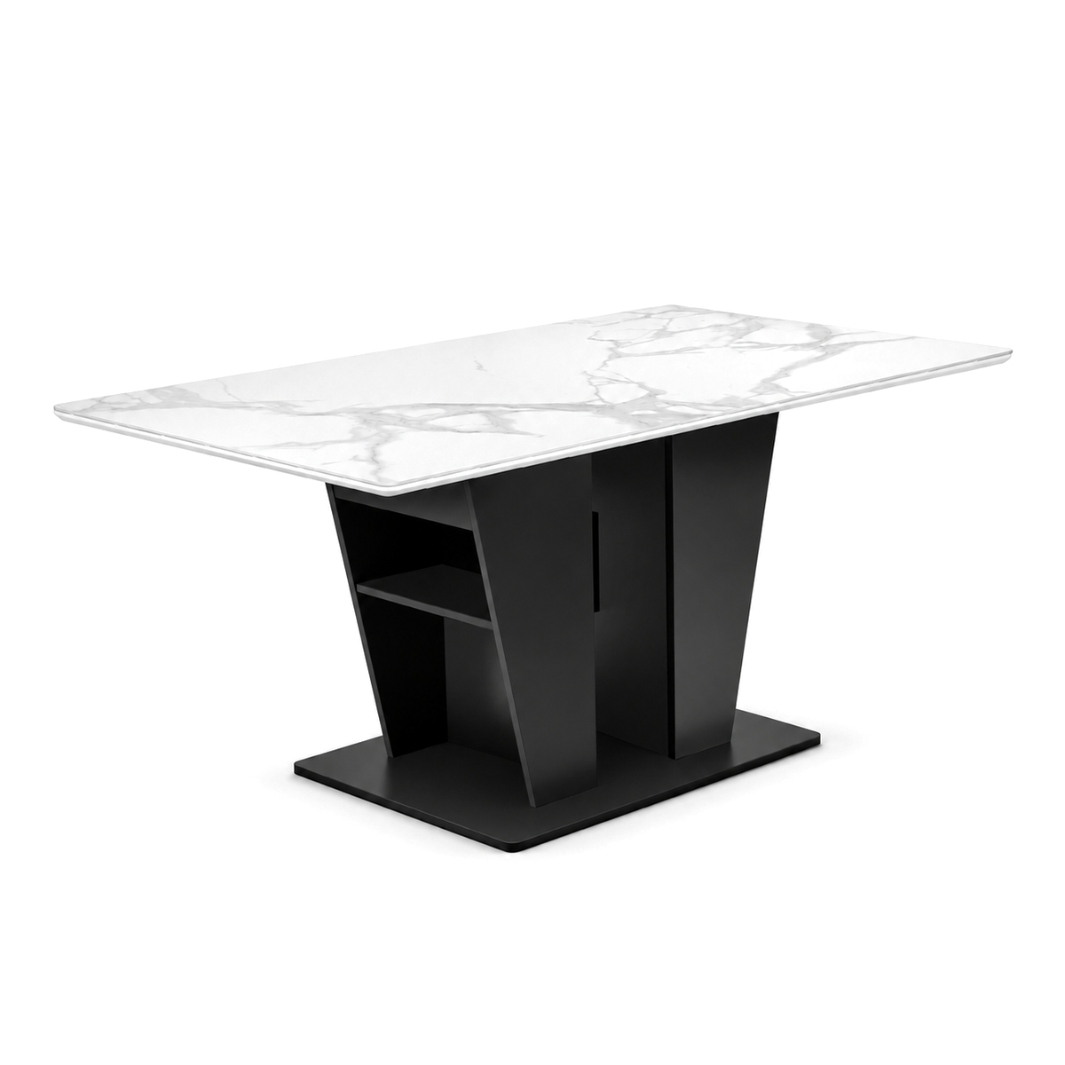 Kyro - Table à Manger - Pierre Fritté Blanc