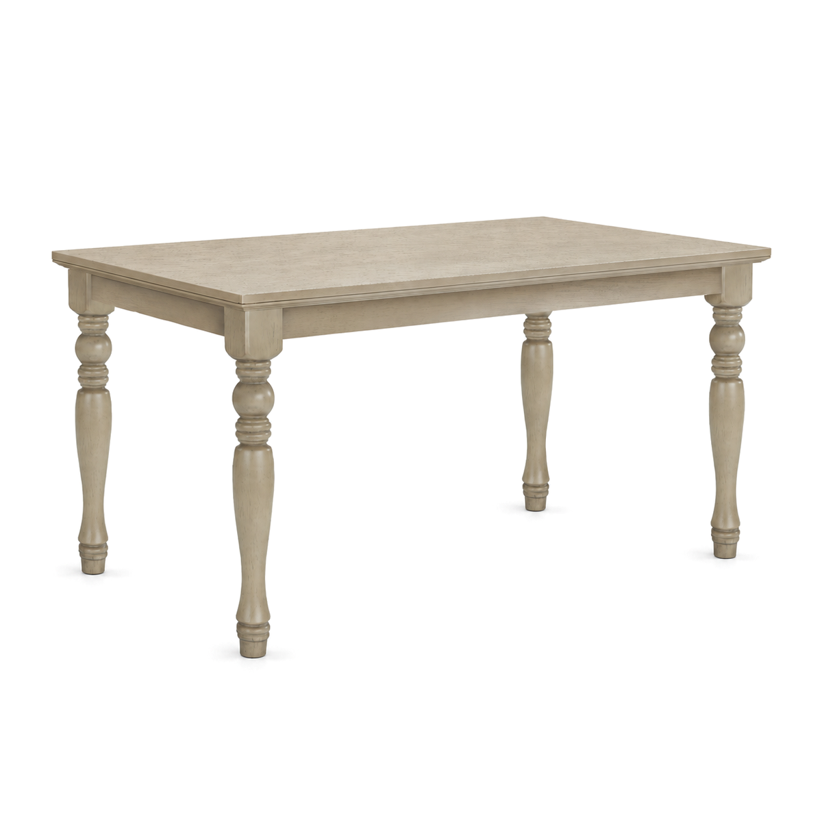 Antonin - Table A Manger - Bois Plaque Gris Antique