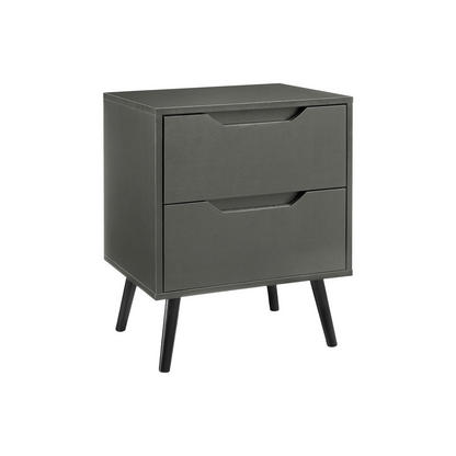 Basile - Nightstand - Gray