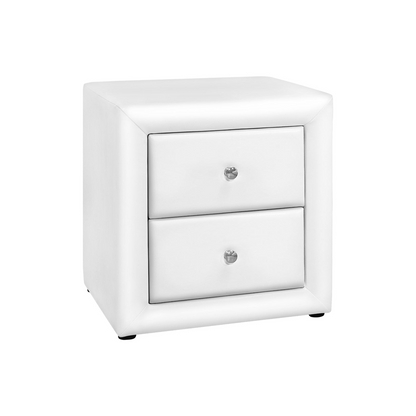Mirella - Table de Chevet - Simili-Cuir