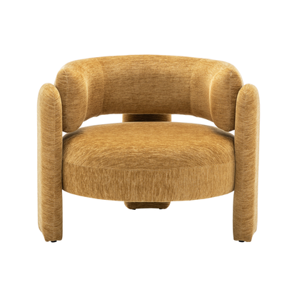 Parker - Chaise d'appoint - Tissu Or - vue 2