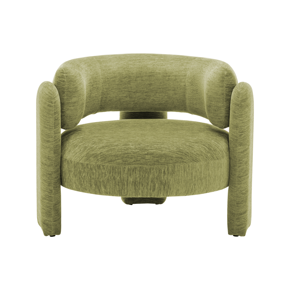Parker - Chaise d'appoint - Tissu Vert pâle - vue 2