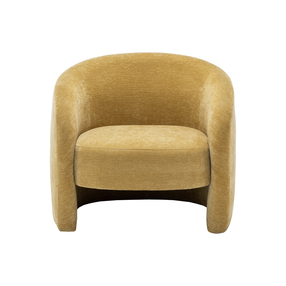 Riley - Chaise d'appoint - Tissu Or - vue 3