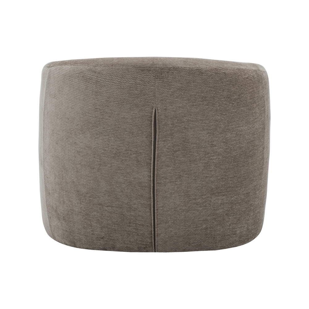 Riley - Chaise d'appoint - Tissu Brun pâle - vue 5