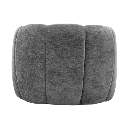 Avery - Chaise d'appoint - Tissu Gris foncé - vue 5