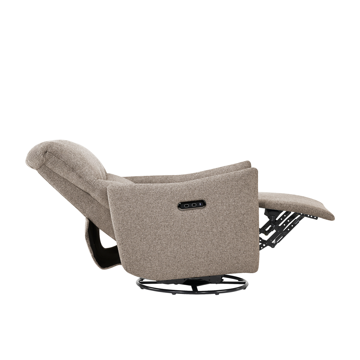 Falen - Motorized reclining armchair - Brown