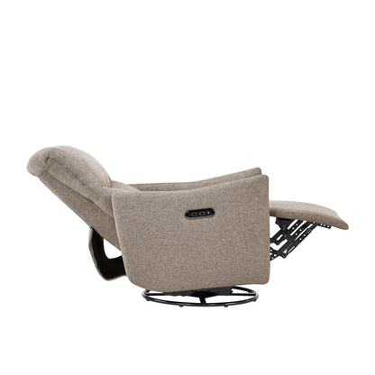 Falen - Motorized reclining armchair - Brown