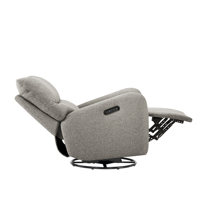 Denver - Fauteuil inclinable motorisé - Argent