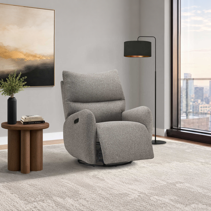 Denver - Fauteuil inclinable motorisé - Argent