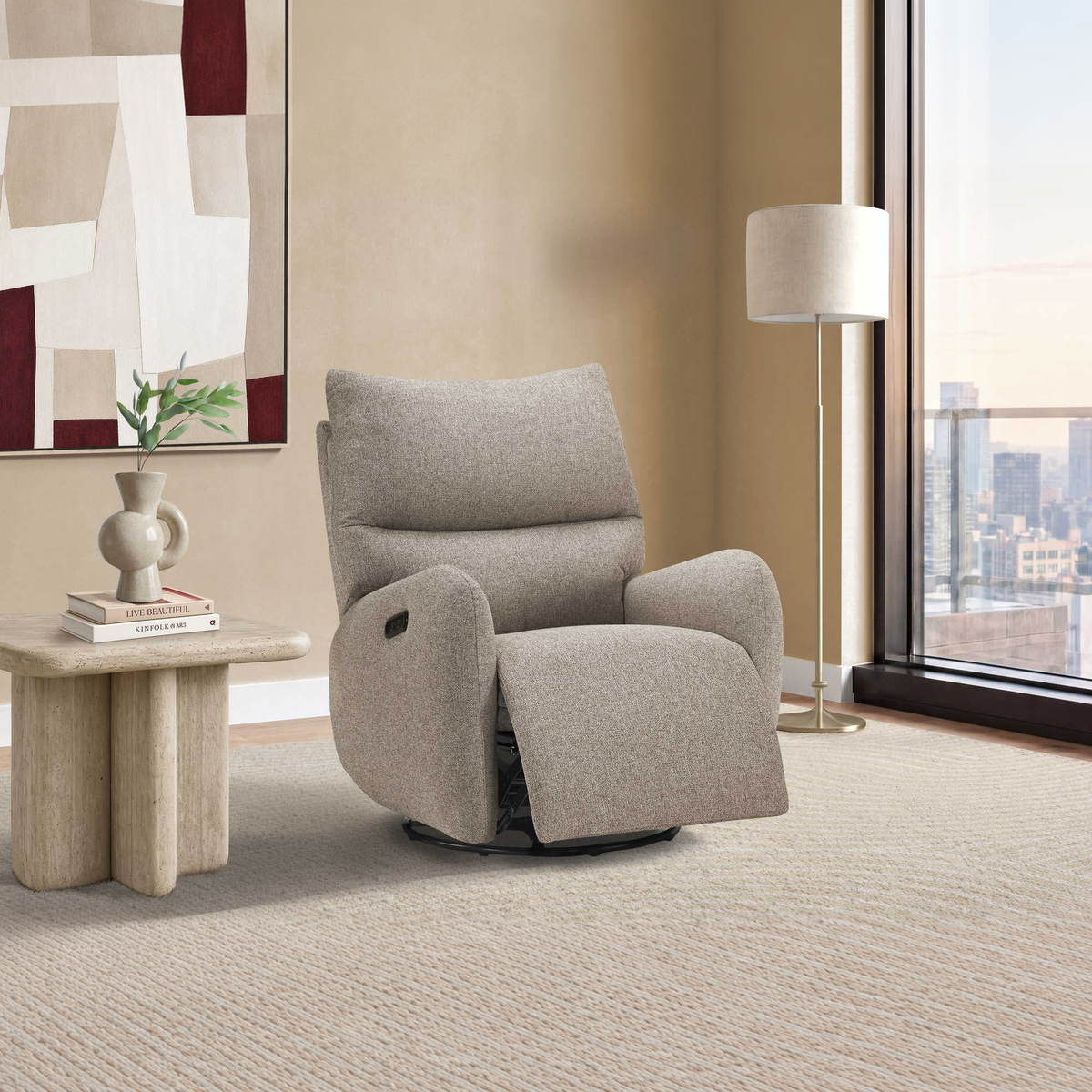 Denver - Power recliner - Brown