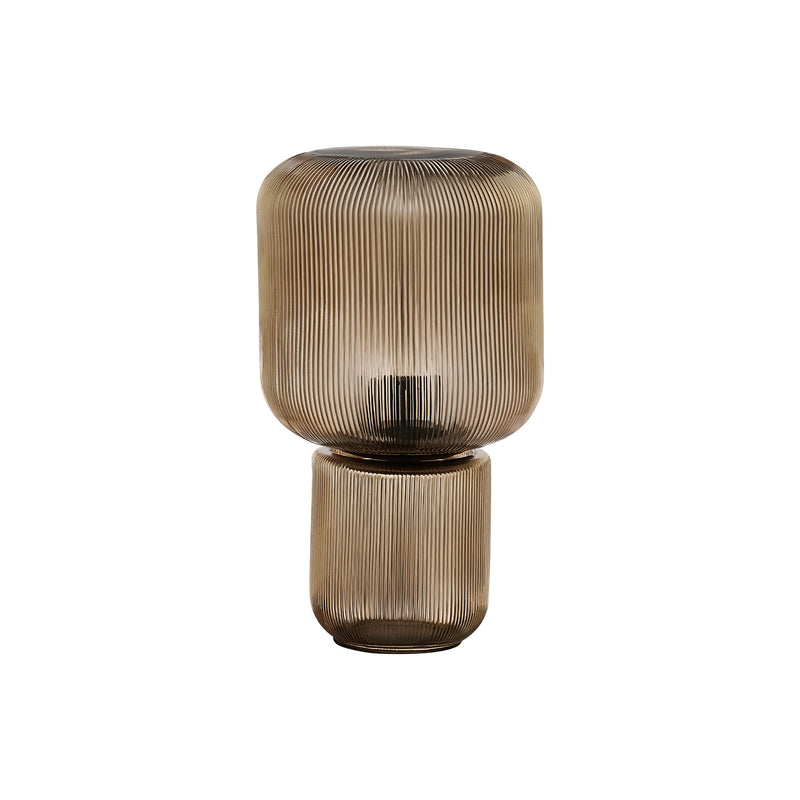 Lampe de Table - 15"H / Verre doré - produit sur fond blanc
