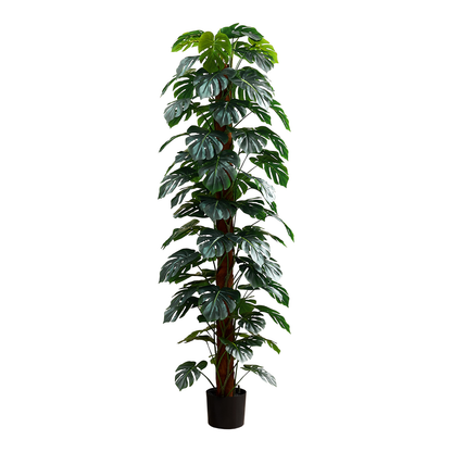 Artificial Plant - 83"H / Monstera Indoor Pot 8"