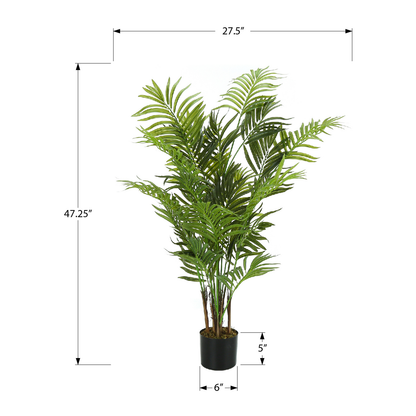 Artificial Plant - 47"H / Hareca Palm Indoor Pot 5"